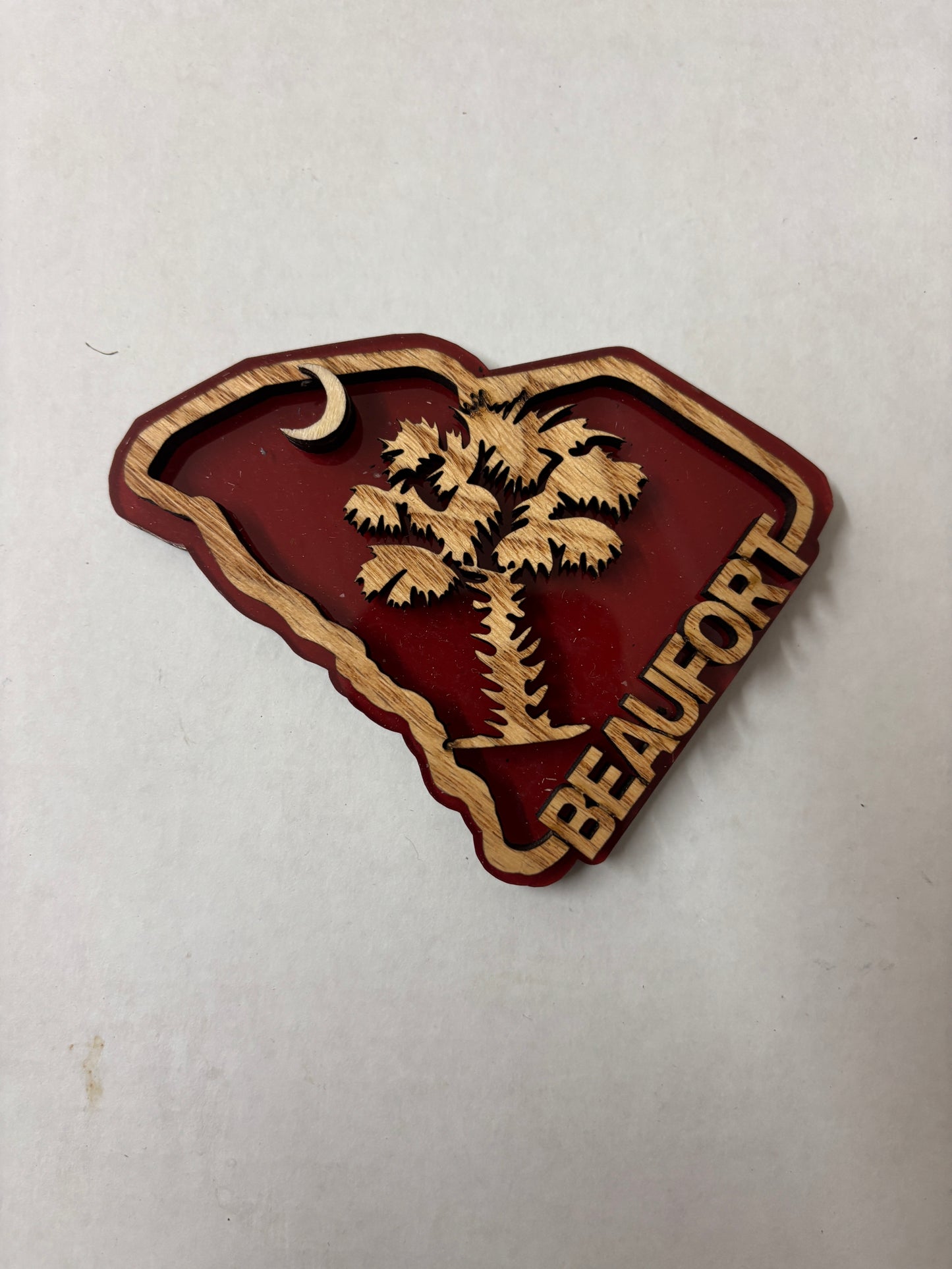 Personalized State and Town 3D keepsakes Plus