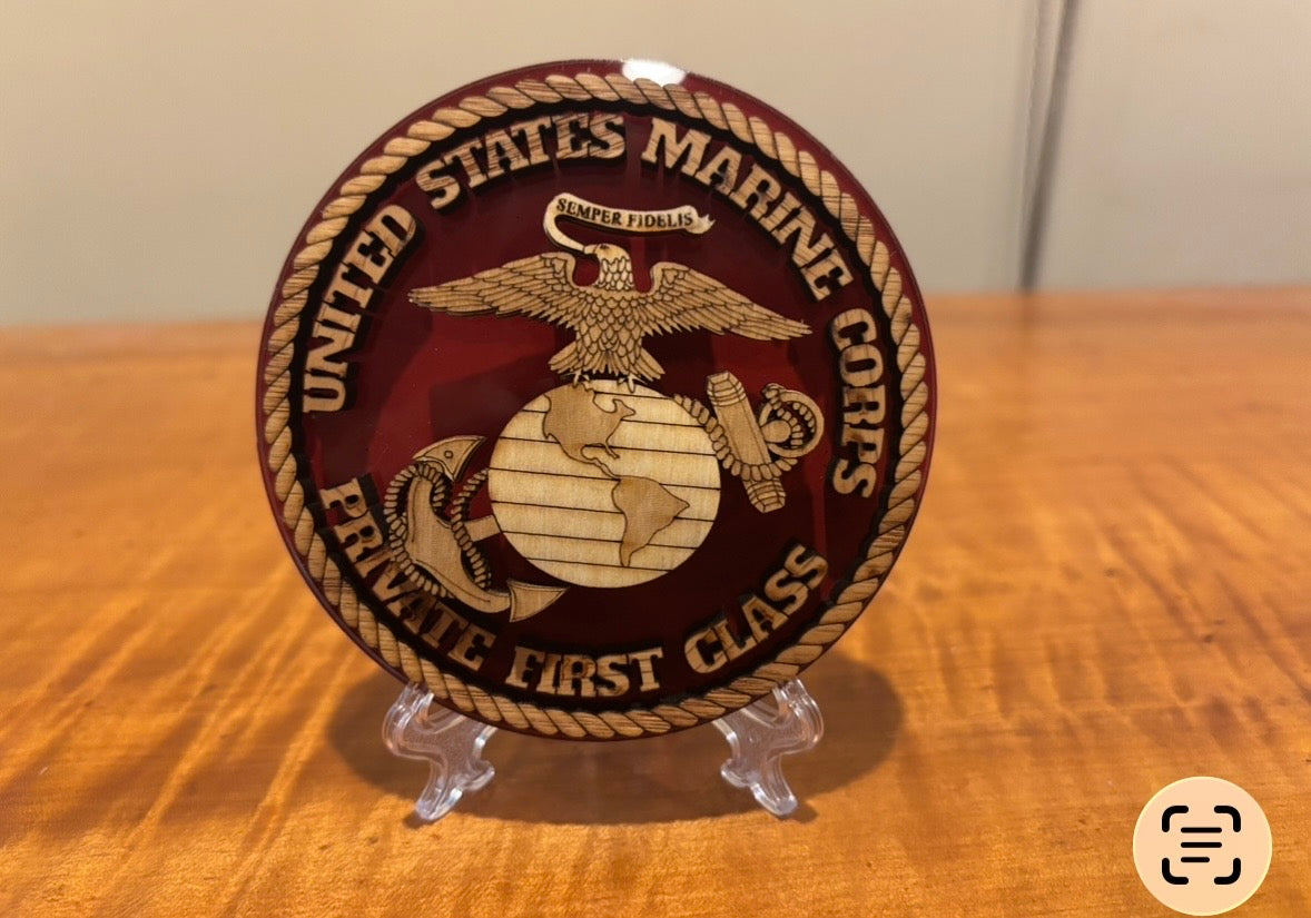 Marine Corps 3D Keepsakes Plus