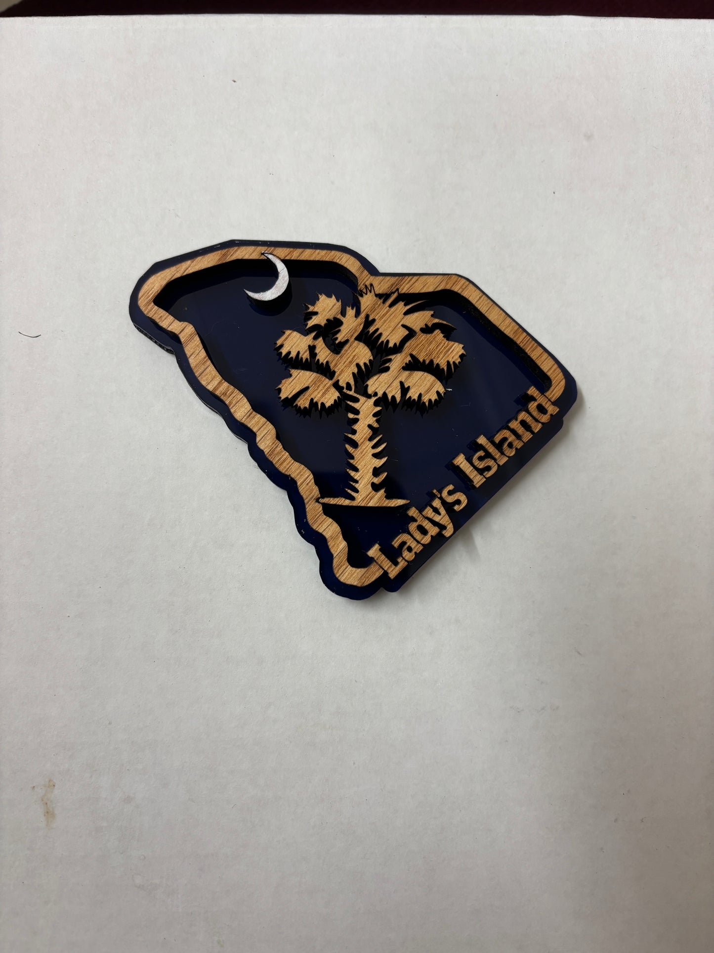 Personalized State and Town 3D keepsakes Plus