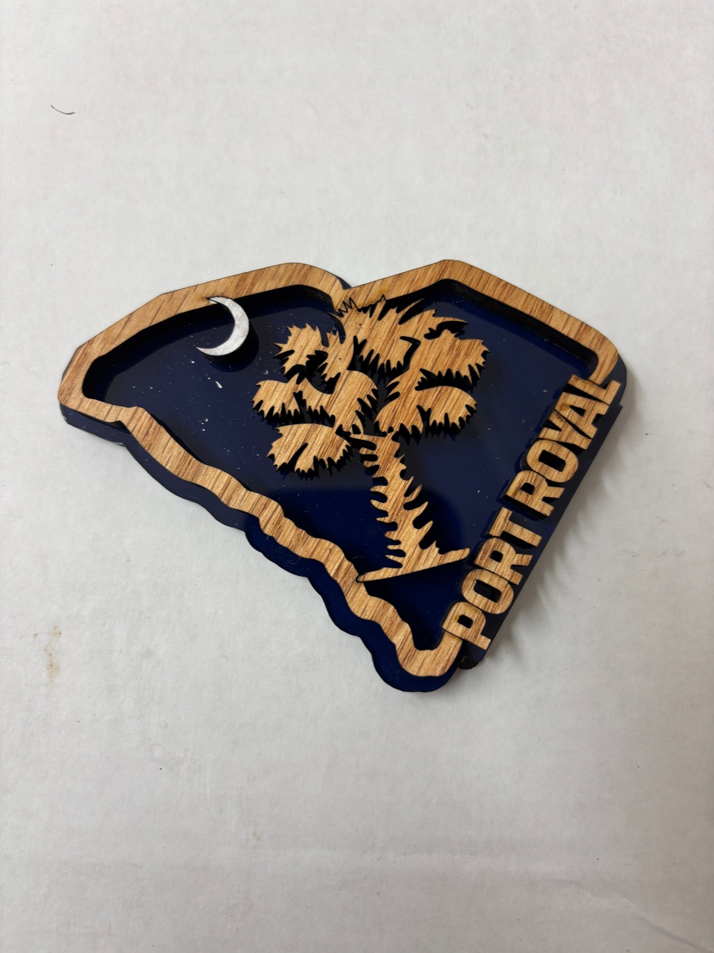 Personalized State and Town 3D keepsakes Plus
